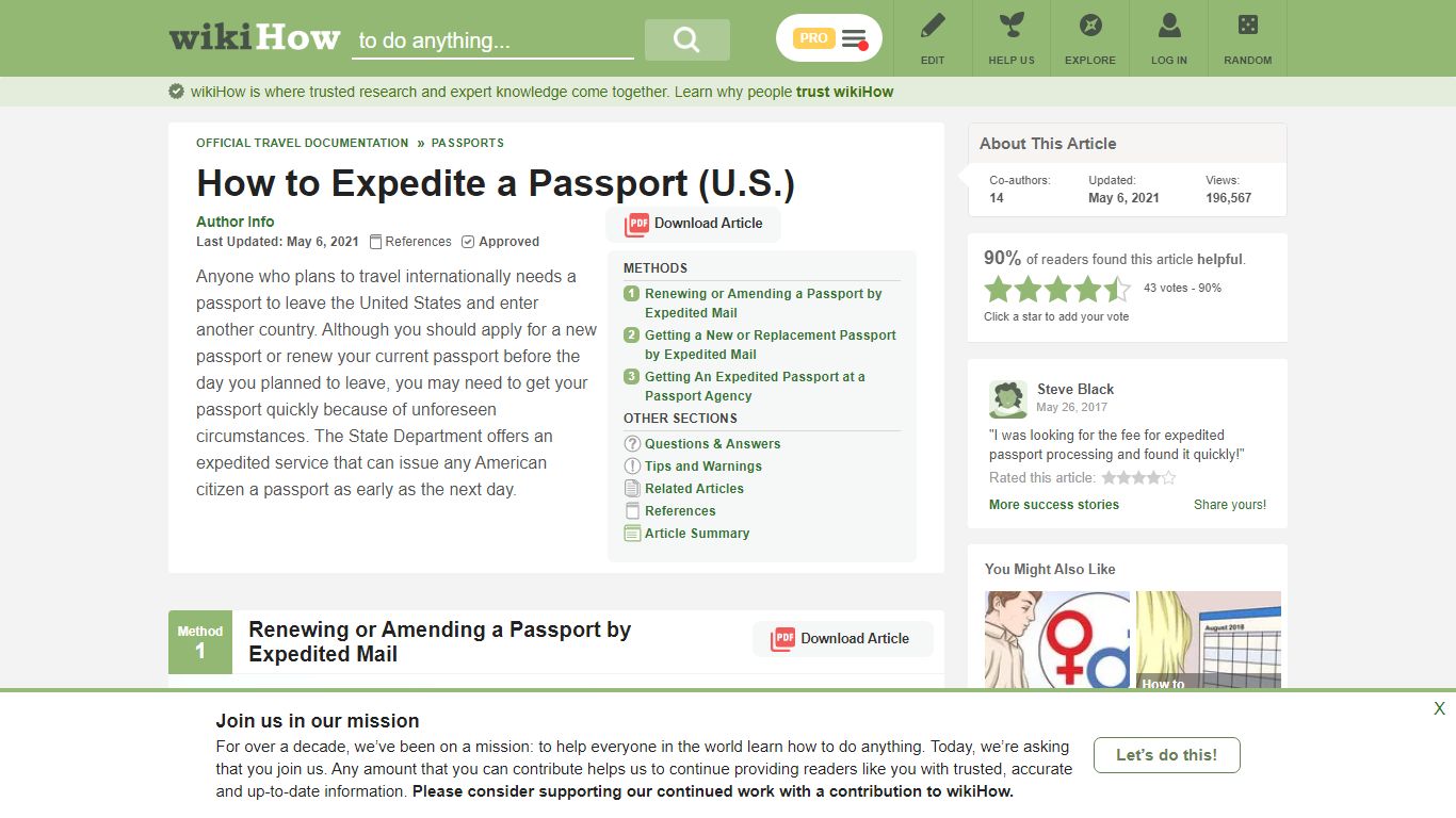 3 Ways to Expedite a Passport (U.S.) - wikiHow